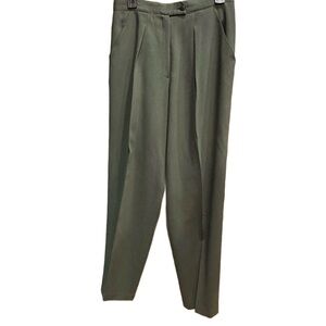 Michii Moon for Sanyo Women’s Olive Green Dress Trousers | Size 12